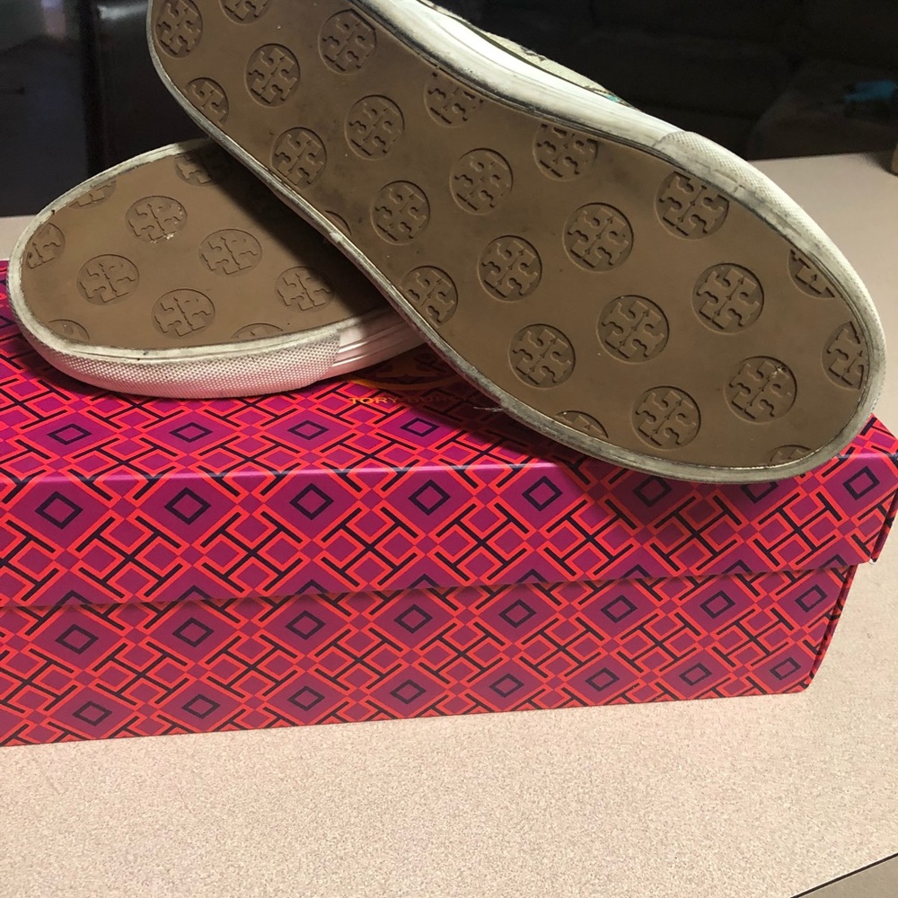 Tory Burch canvas flowered